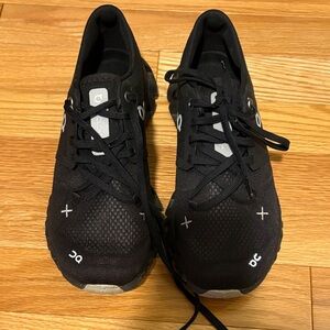 On Running Black and White Sneakers